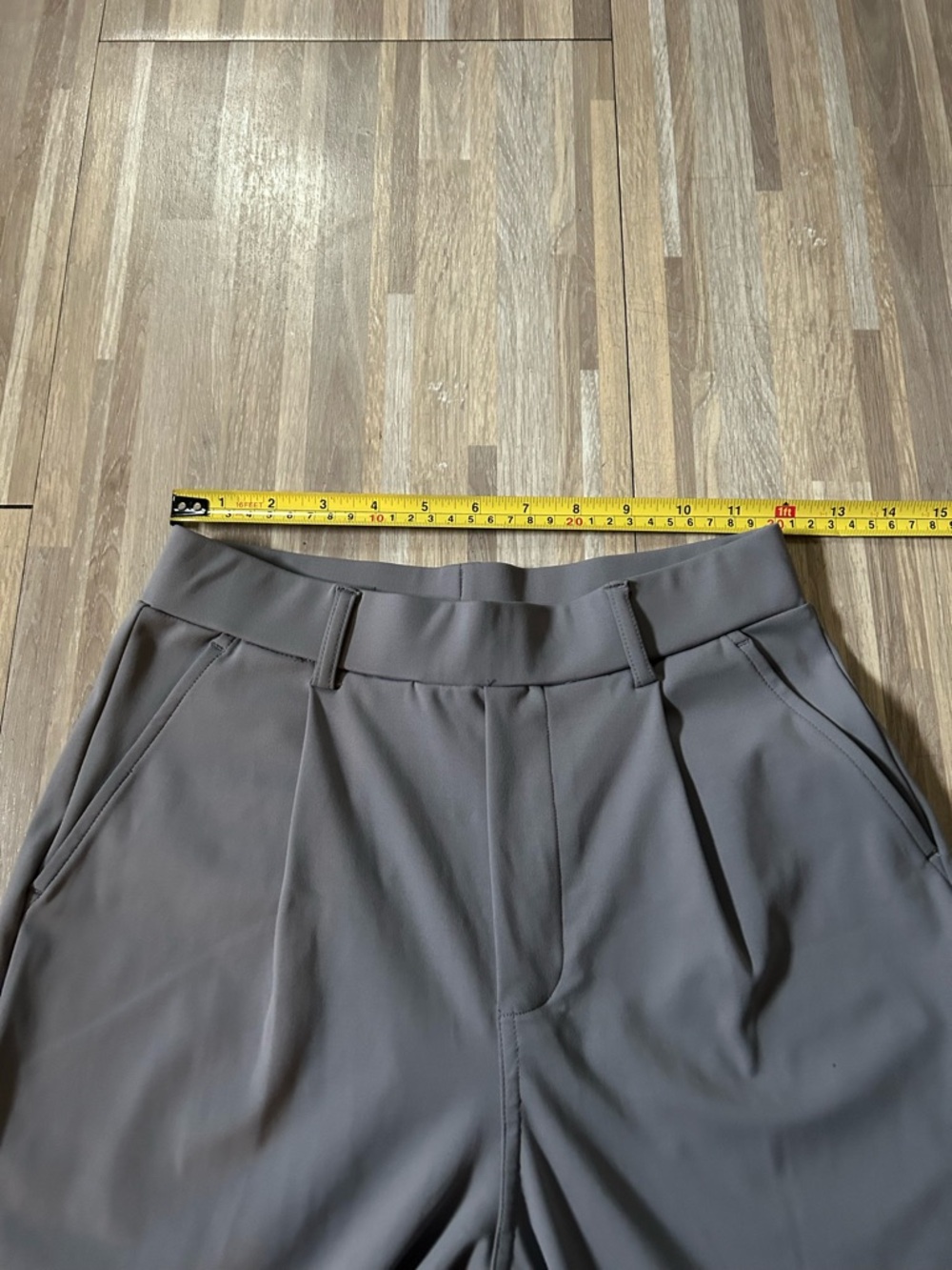 Halara Flex DayStretch High Waisted Straight Leg Work Pants Silent Storm Size XS - Picture 6 of 9